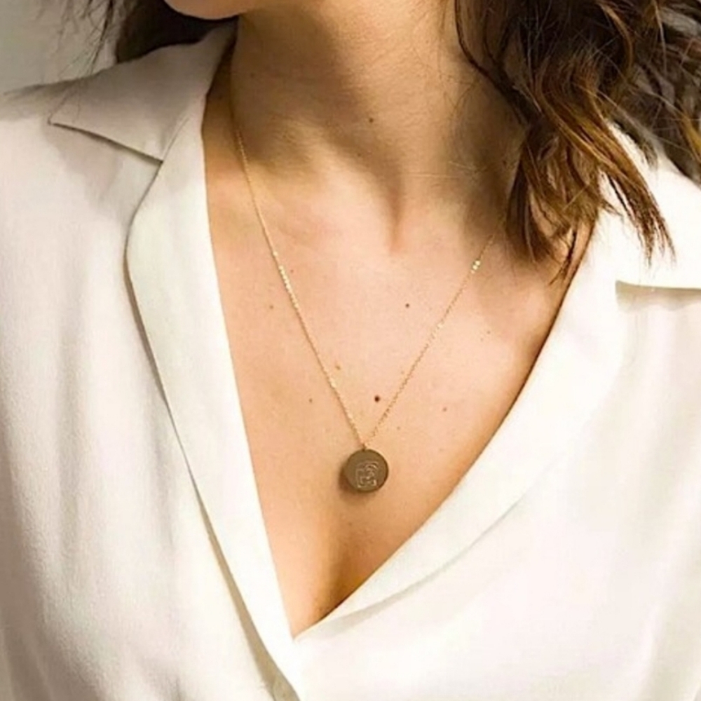NEW "Motherhood" Minimalist family/baby shower necklace - Picture 3 of 4